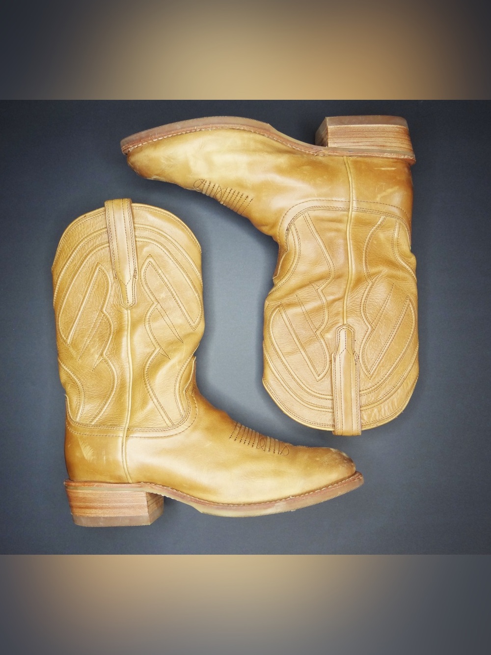 Tecovas Men's 'The Jason' Brown Cowhide Boots Size 8.5 EE